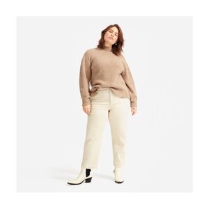 NWOT Everlane The Straight Leg Crop in Sandstone Size 18 Short Inseam